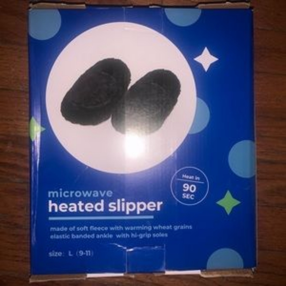 Microwave Heated Slippers